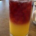 Kokosu - ローズヒップティーとオレンジジュースで作ってみました