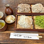 Soba Kichi - 四色もり。