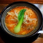 客野製麺所 - 2013年9月11日(水)　小さな坦々麺(550円)