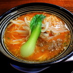 客野製麺所 - 2013年9月11日(水)　小さな坦々麺(550円)