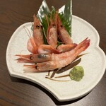 個室居酒屋 北の大地 - ＊ 甘海老　748円