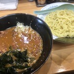 麺工房マルオ - ロース味噌つけ麺1100円