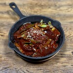 焼肉幸泉 - レバニラ