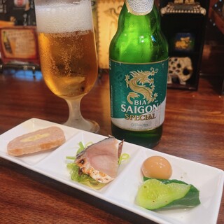SAIGON - サイゴンスペシャルビール＆お通し