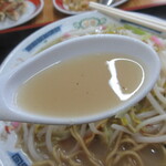 チャンポン福龍 - コクの有る甘めの優しいスープ♪