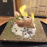 三海の華 - ツブ焼き(*^^)v