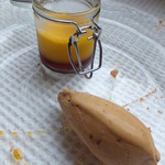 バローレ - (2013/9/11)デザート　カボチャのプリン　キャラメルとヘーゼルナッツのアイス♪