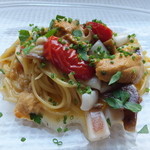 バローレ - (2013/9/11)タヤリンは、小麦と卵黄のみを原料として作られたパスタ。プリプリの雲丹とのマリアージュが絶妙(^^♪