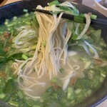 中国菜館 福寿 - ニラ麺の細麺