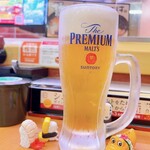 スシロー - 生ビールは半額です☆