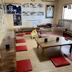 丸池製麺所 - 奥のお座敷。