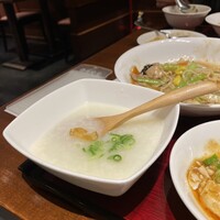 中国料理 青冥 堂島本店 - おかわりのお粥