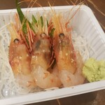 たの平亭 刺身専門店 - 醤油の小皿は無し