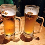 Horumon Nishiki - 生ビール