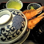 尾張屋 - 天丼一式\1400