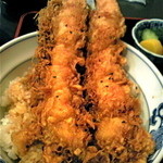 尾張屋 - 見事なデカ海老が2尾！