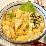 食事処 松原 - きらきらうに丼　3500円