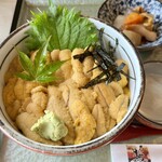 食事処 松原 - きらきらうに丼　3500円