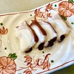 食事処 松原 - きらきらうに丼に付くタコ刺