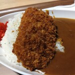 ワンダーカレー - とんかつ（アップ）