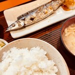 味安 - 生さんま定食   あぁたまらん！美味い！