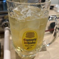 豚焼肉 グルマンズ - メガハイボールで乾杯‼️