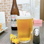 Sanuki Yoru Udon Utage Seimen - 瓶ビールから☆