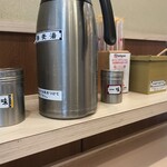 そばの神田 東一屋 - コンディメンツ。