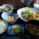 仁三郎 - 2013/9/13　鶏一口かつ生野菜