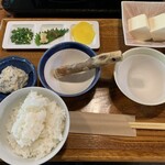Saga Hirakawaya - 定食のご飯とおかず
