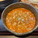 Gomi Hacchin - つけタンタンめんと浜松餃子のセット つけタンタンスープ
