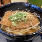 WEST - 「きつねうどん」ってジックリ見ると美味しそうです！