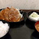 ぶたまる食堂 - しょうが焼きライス