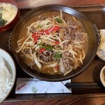 Minami - 牛肉プルコギ定食＝850円