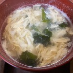 Minami - 汁物は玉子スープ