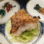 片折 - 炭焼き　甘鯛　キャベツ