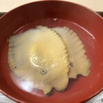 片折 - お椀　能登鮑と玉子豆腐