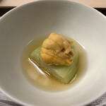 片折 - 翡翠ナス　若狭の赤雲丹