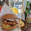 Burger´S Cafe Tomo×Tomo - BBQエッグベーコンバーガー、追加チーズ