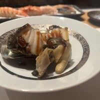 鮨 やまけん 銀座店 - 蝦夷アワビ