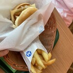 モスバーガー - フィッシュバーガー、ポテト