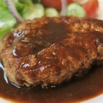 レストラン 馬酔木 - ランチ・ハンバーグステーキ