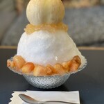ブレスカフェ - 季節限定丸ごと果実のかき氷