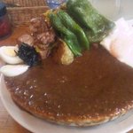 カレーやさん リトルショップ - １年ぶりのカレー（Ｃの大盛り）