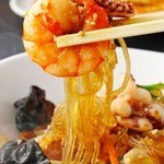 Seafood japchae