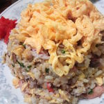 新華苑 - カニ焼めし　1050円