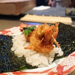 鮨トキドキ串 海老虎 - 満足感が凄い