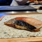 鮨トキドキ串 海老虎 - 〆鯖