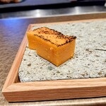 鮨トキドキ串 海老虎 - 玉子焼き