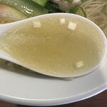 メヂカそば 吟魚 - スープ
